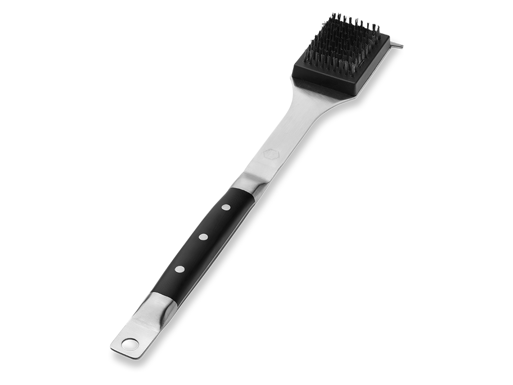 BROSSE DE NETTOYAGE BBQ EN ACIER INOXYDABLE - 1
