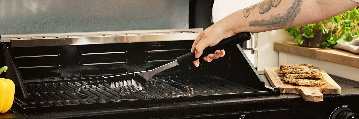 BBQ BROSSE EN ACIER