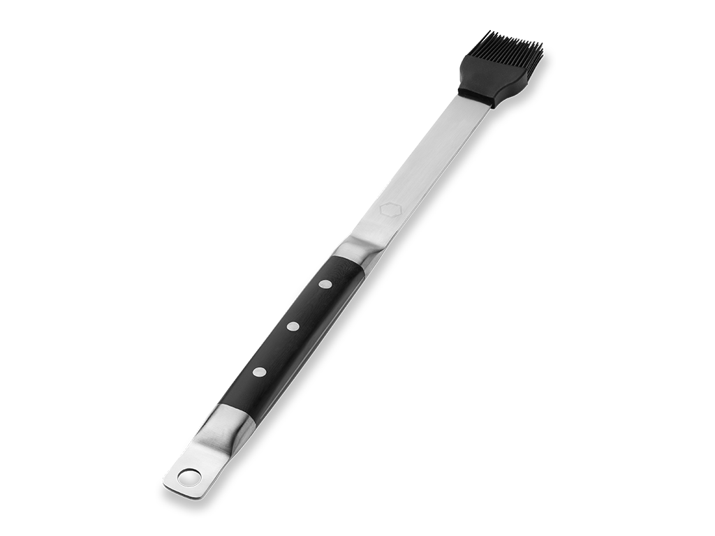 PINCEAU BBQ EN SILICONE ET ACIER INOXYDABLE - 1