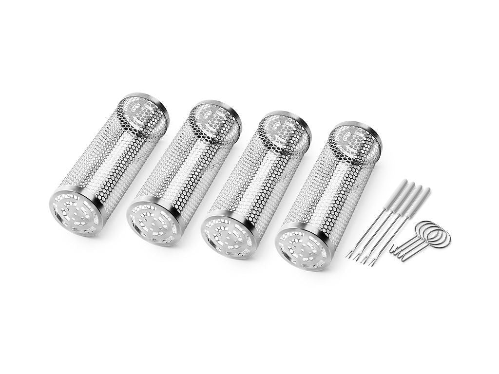 PANIER DE GRILL CYLINDRIQUE MOYEN – 4 PIÈCES - 1