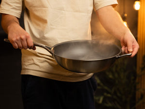 ZERO – POÊLE WOK ANTIADHÉSIVE NATURELLE 30 CM - 9