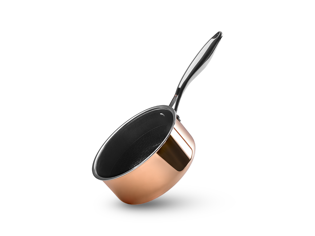 COPPER HYBRID CASSEROLE ANTIADHÉSIVE 18 CM - 1
