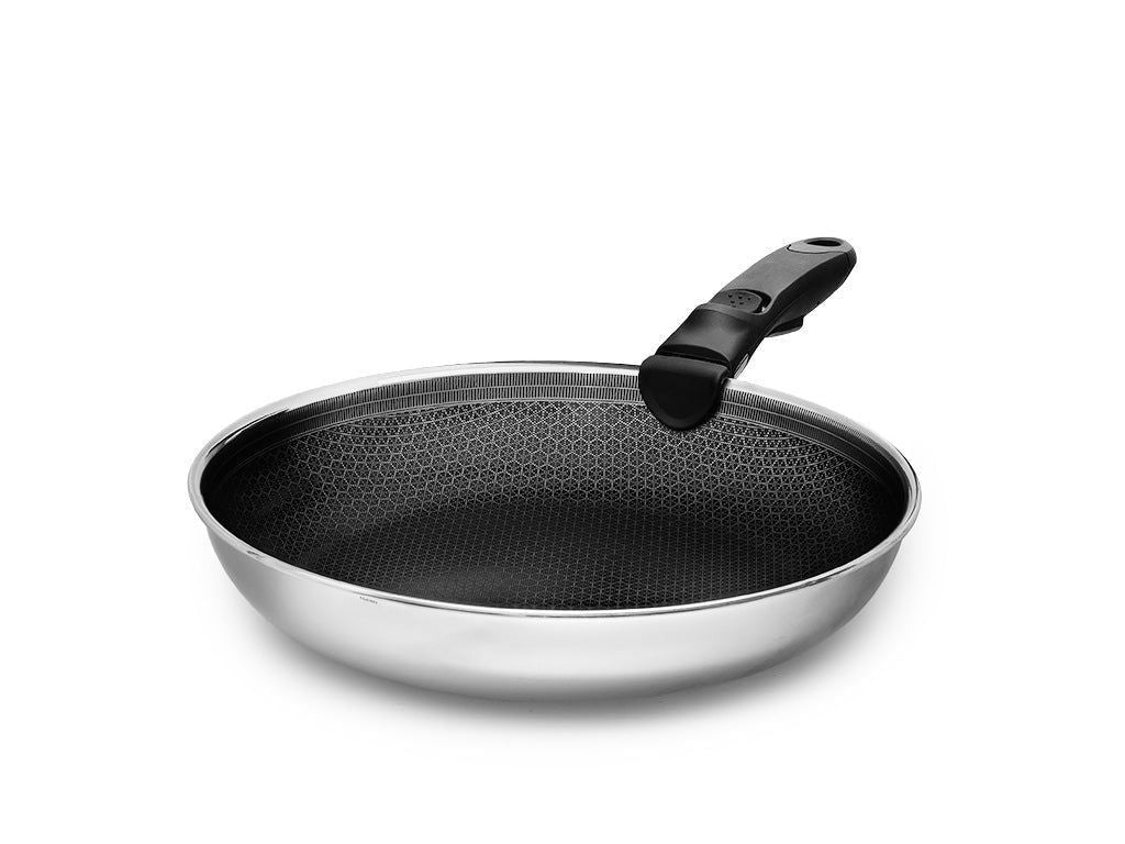 ENSEMBLE DE POÊLE AVEC POIGNÉE DÉTACHABLE 26CM - 1