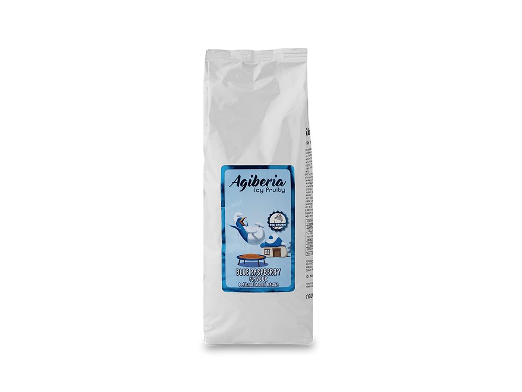 MÉLANGE POUR GRANITÉ À LA FRAMBOISE BLEUE – 1 KG - 1