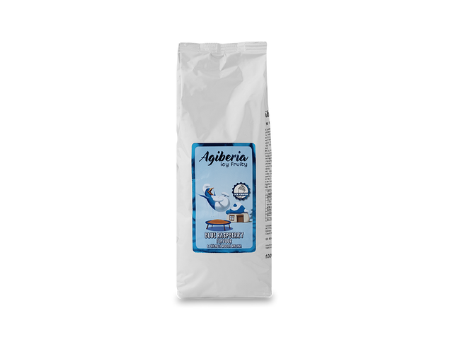 MÉLANGE POUR GRANITÉ À LA FRAMBOISE BLEUE – 1 KG - 1