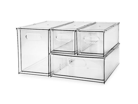 ENSEMBLE DE BOÎTES EMPILABLES POUR RÉFRIGÉRATEUR - 1