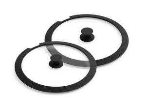 SET DE COUVERCLES EN VERRE POUR POIGNÉE AMOVIBLE – 26/28 CM - 1