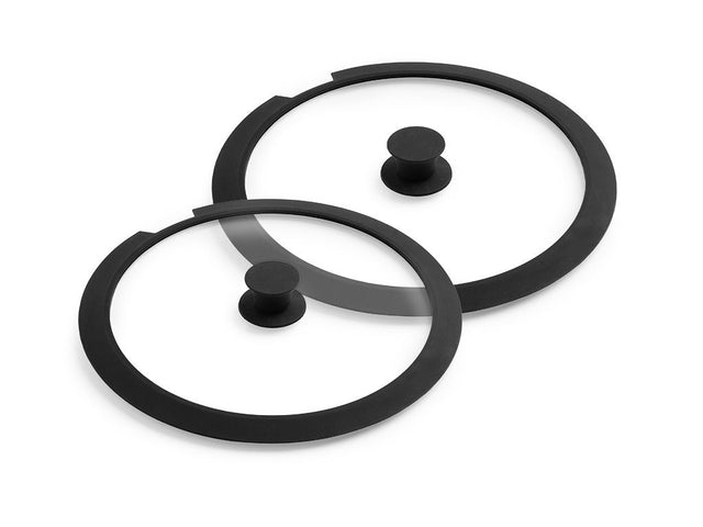 COUVERCLE EN VERRE SANS MANCHE – 2 PIÈCES - 1