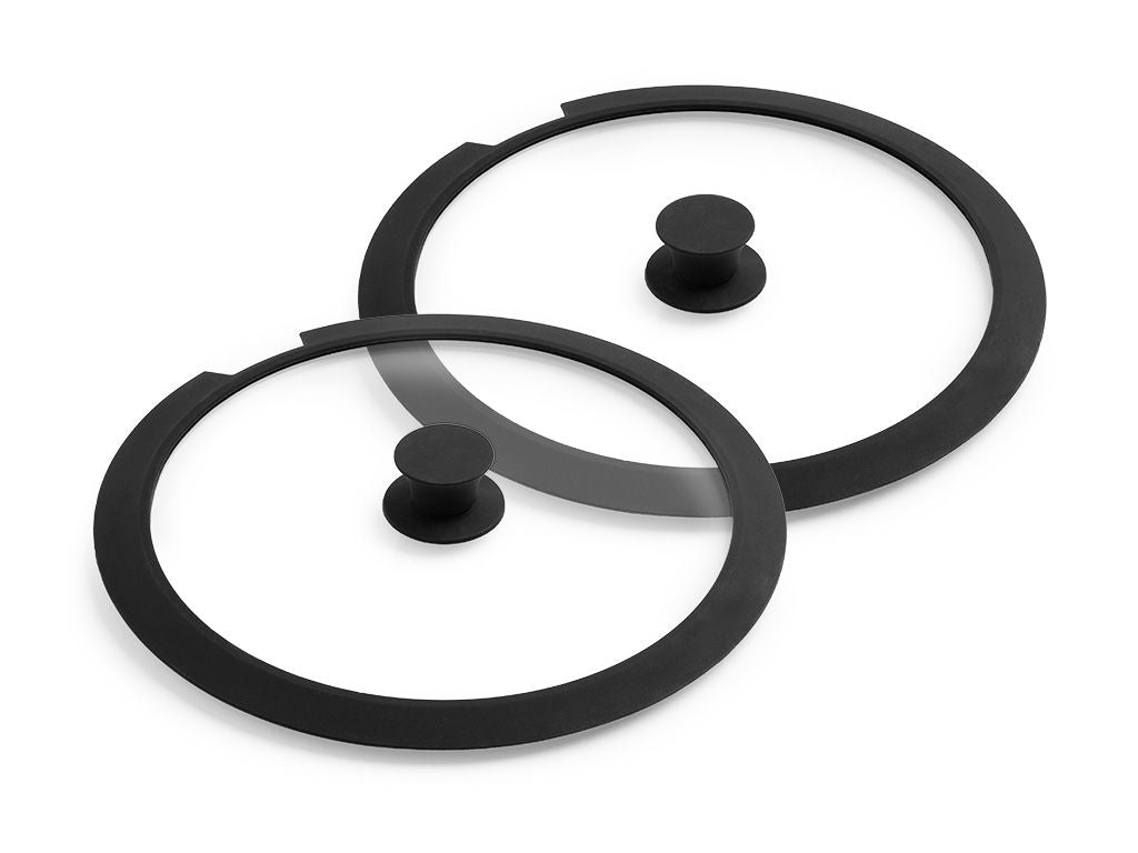 COUVERCLE EN VERRE SANS MANCHE – 2 PIÈCES - 1