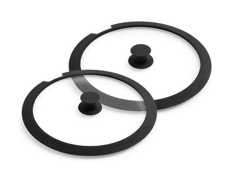 SET DE COUVERCLES EN VERRE POUR POIGNÉE AMOVIBLE – 26/30 CM - 1