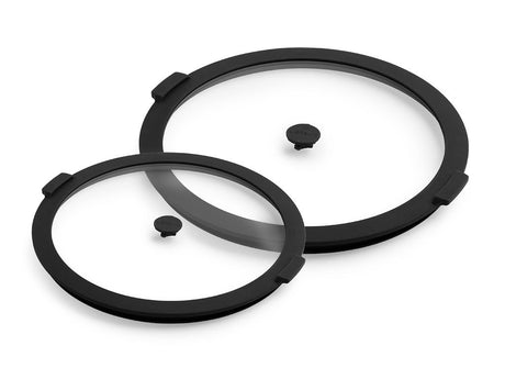 COUVERCLE DE RANGEMENT EN VERRE – LOT DE 2 - 1