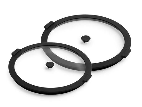 COUVERCLE DE RANGEMENT EN VERRE – LOT DE 2 - 1