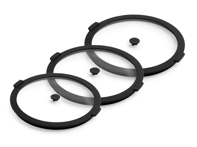 COUVERCLE DE RANGEMENT EN VERRE – LOT DE 3 - 1