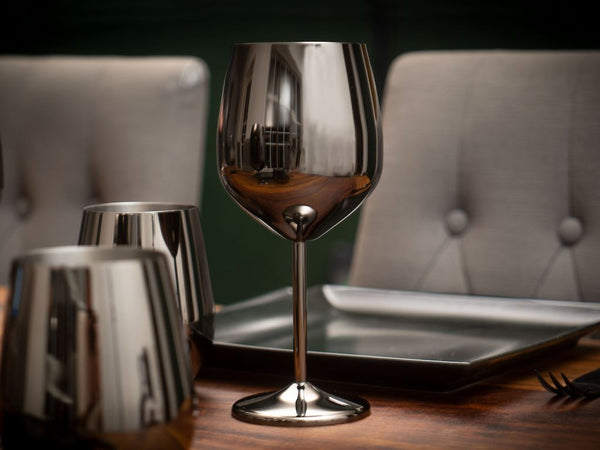 VERRE À VIN EN ACIER INOXYDABLE