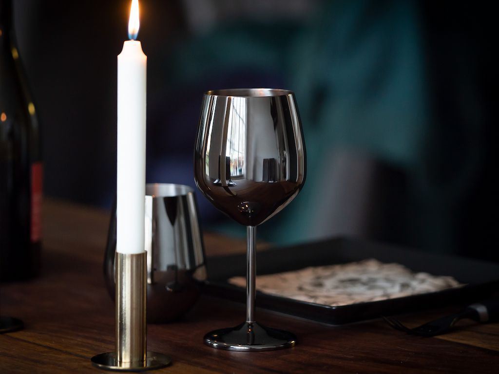 VERRE À VIN EN ACIER INOXYDABLE - 8