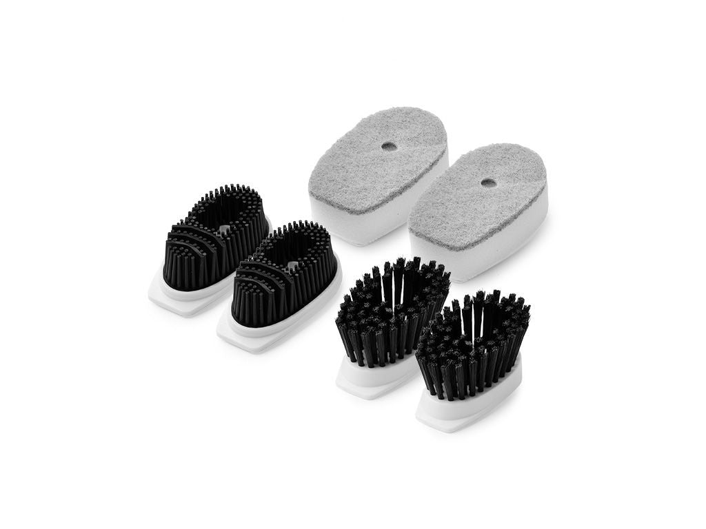 ENSEMBLE DE TÊTES DE BROSSE À VAISSELLE MIXTES