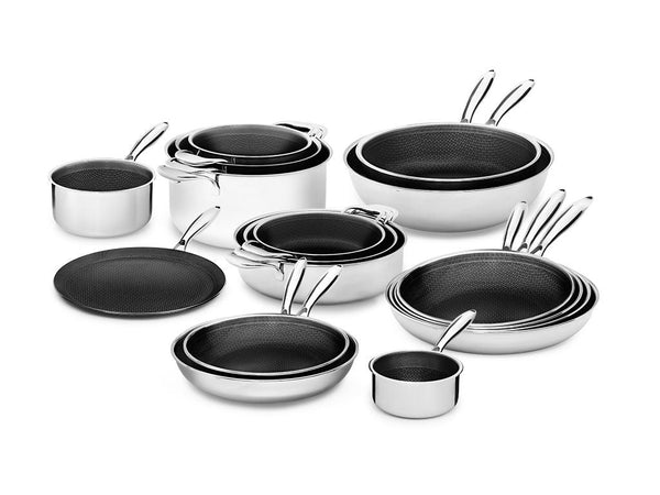 BATTERIE DE CUISINE  - 17 PIÈCES