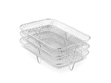 SUPPORTS EMPILABLES POUR AIRFRYER DUAL