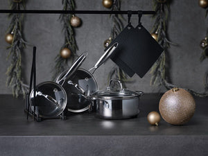 ENSEMBLE DE CASSEROLES ESSENTIEL – 3 PIÈCES - 1