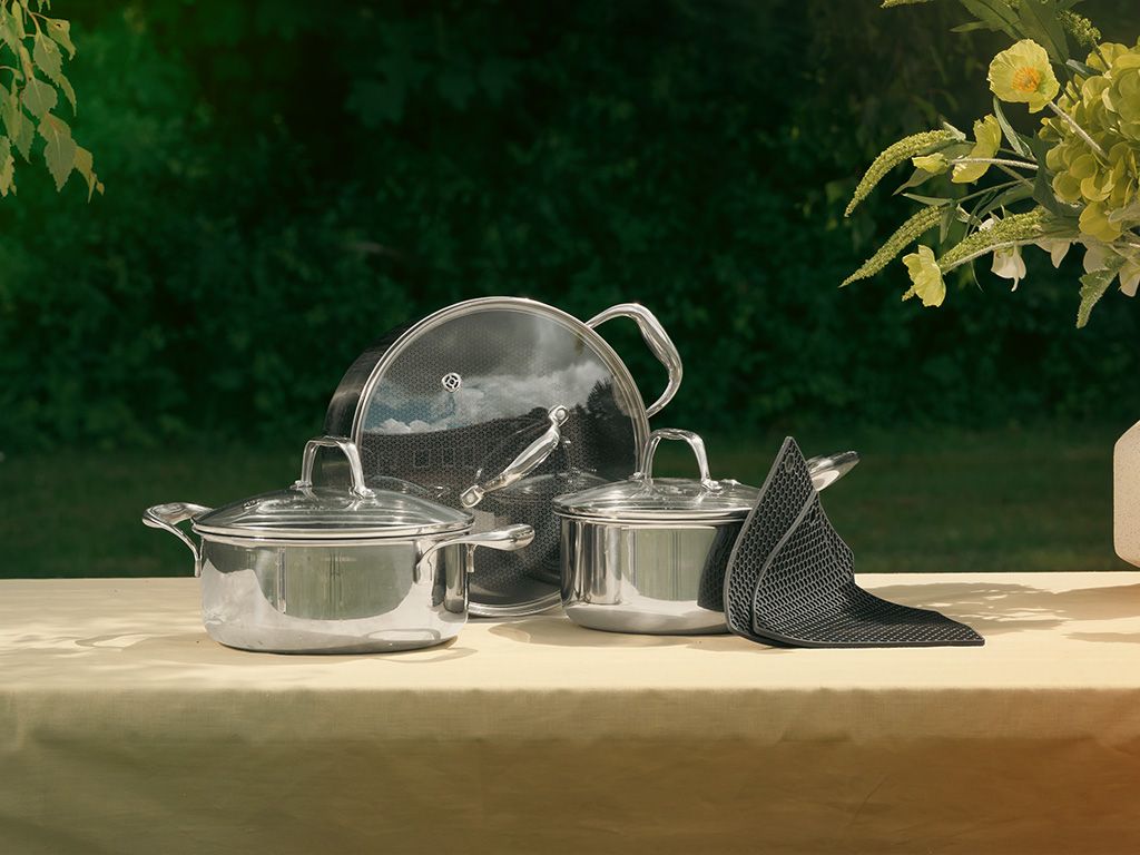 ENSEMBLE CLASSIQUE DE CASSEROLES 3 PIÈCES - 1