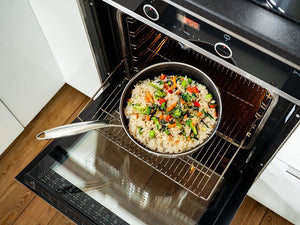 ENSEMBLE DE WOK+SAUTER -  2 PIÈCES - 2