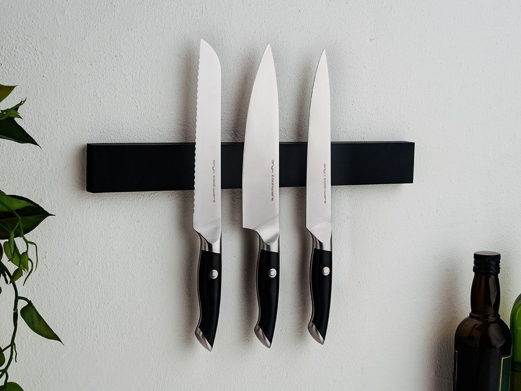 3-PIÈCES ENSEMBLE DE COUTEAUX À CHEF-TRANCHER-PAIN - 3
