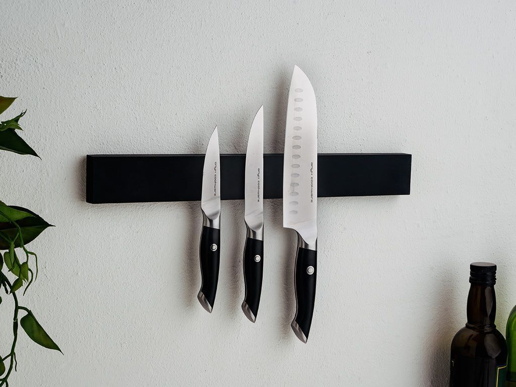 3-DELE SANTOKU-UNIVERSAL-URTE KNIVSÆT - 3