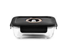 Boîte sous vide rectangulaire en verre – 630 ml