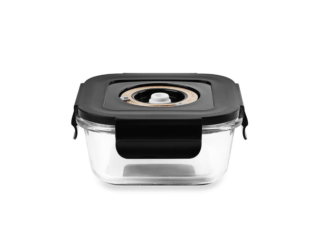 CONTENANT EN VERRE SOUS VIDE CARRÉ – 525ML - 1