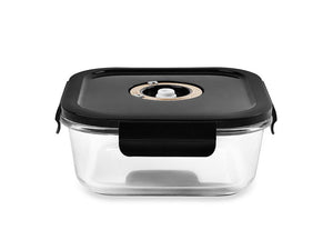 CONTENANT EN VERRE SOUS VIDE CARRÉ – 800ML - 1