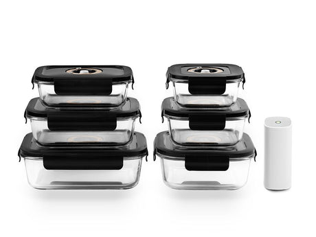 CONTENANT EN VERRE SOUS VIDE – SET MIX – 6 PCS - 1