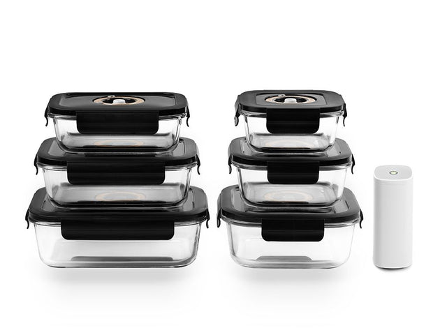 CONTENANT EN VERRE SOUS VIDE – SET MIX – 6 PCS - 1