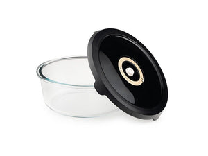 RÉCIPIENT EN VERRE SOUS VIDE ROND – 1400ML - 2