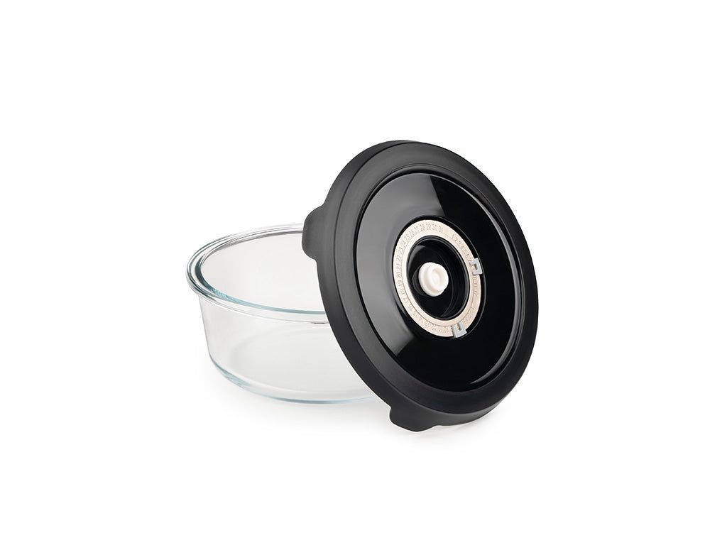 RÉCIPIENT EN VERRE SOUS VIDE ROND – 635ML - 2