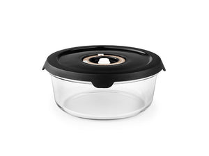 RÉCIPIENT EN VERRE SOUS VIDE ROND – 930ML - 1