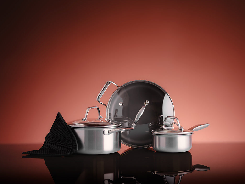 Ensemble Complet Zero De Casseroles 3 Pièces