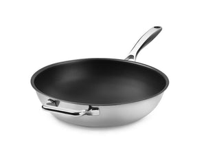 ZERO – POÊLE WOK ANTIADHÉSIVE NATURELLE 30 CM - 1