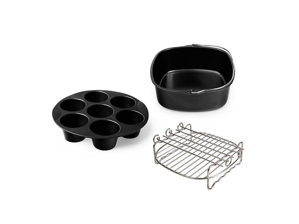 ACCESSOIRES POUR FRITEUSE À AIR CHAUD 3-PAQUET - 5L/6L - 1