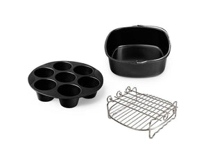 ACCESSOIRES POUR FRITEUSE À AIR CHAUD 3-PAQUET - 8L - 1