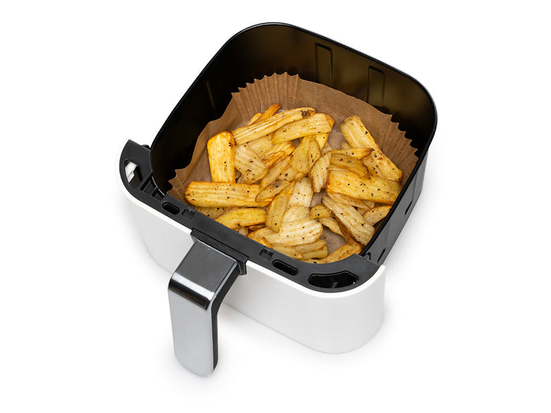 PAPIER DE CUISSON POUR FRITEUSE À AIR CHAUD 18 x 16 CM - 200 UNITÉS