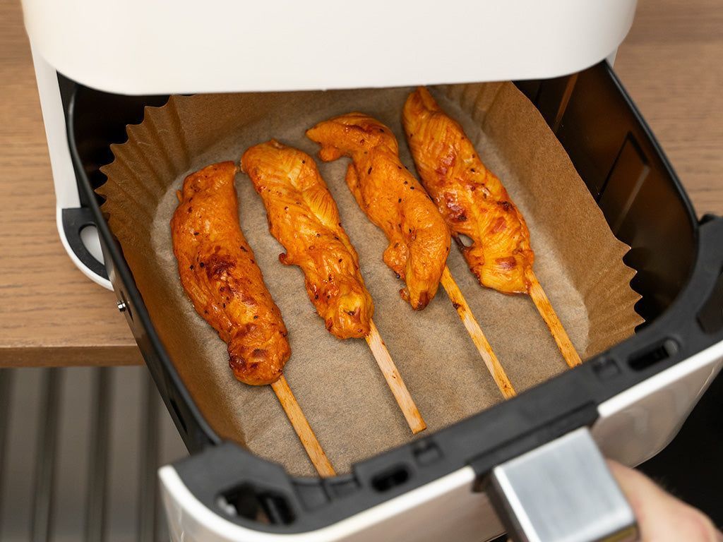 PAPIER DE CUISSON POUR FRITEUSE À AIR CHAUD 18 x 16 CM - 200 UNITÉS - 2