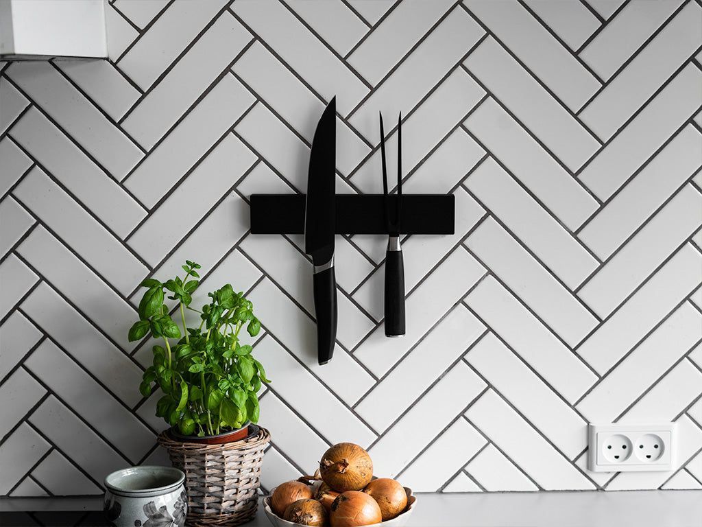 MAGNÉTIQUE 25CM SUPPORT DE COUTEAU - 2