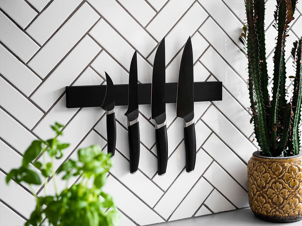 MAGNÉTIQUE 40CM SUPPORT DE COUTEAU - 3