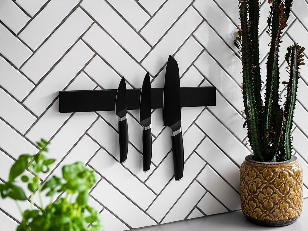 3-PIÈCES ENSEMBLE DE COUTEAUX À SANTOKU-UNIVERSEL-ÉPLUCHER - 2