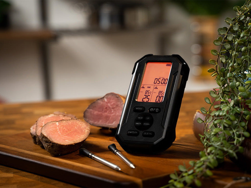 Generic Thermomètre Numérique Digital Cuisine , TA 288 Noir Viande